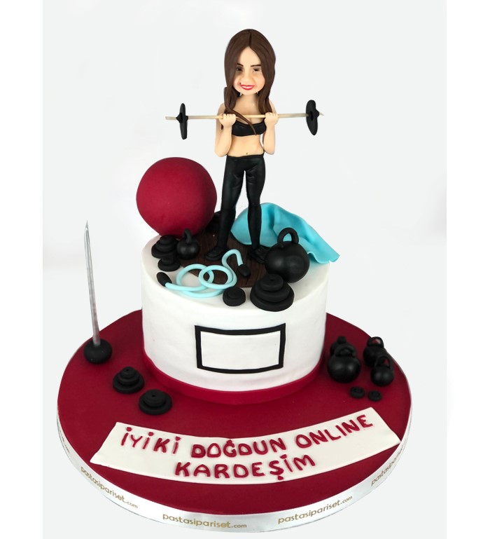 sporcu doğum günü pastası, sporcu pasta modelleri