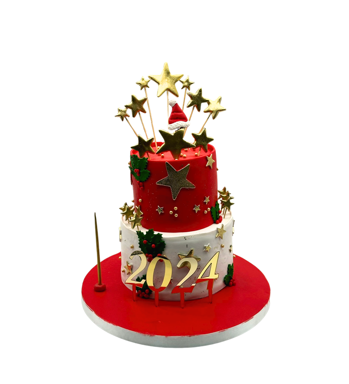 yeni yıl pastası, kutlama pastası, yeniyıl, yılbaşı pastası