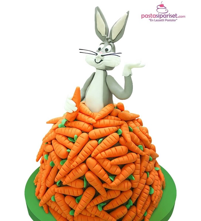 Bugs Bunny Doğum Günü Pastası, bugs bunny pasta modelleri