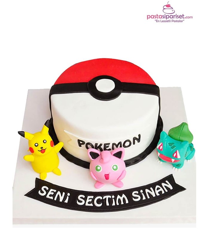 Pokemon doğum günü pastası, pokemon pastaları