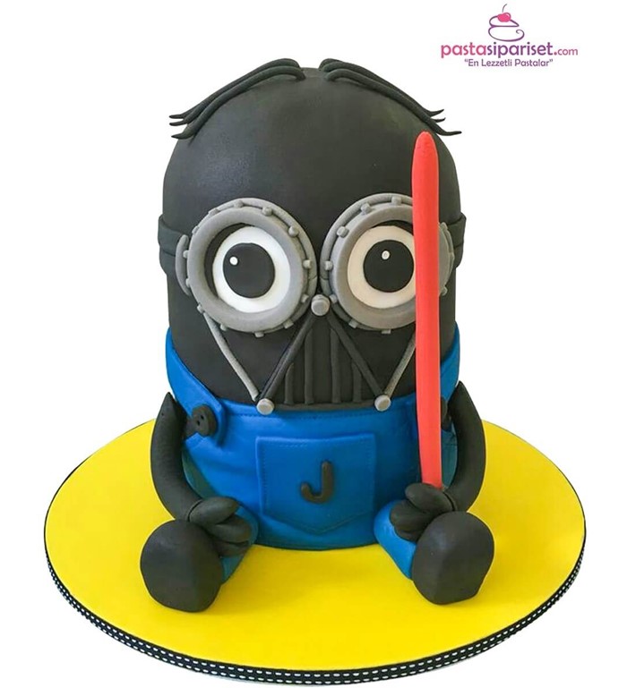 dart vader minion pastası