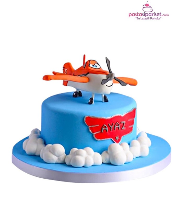 uçaklı pasta modelleri, uçak doğum günü pastası