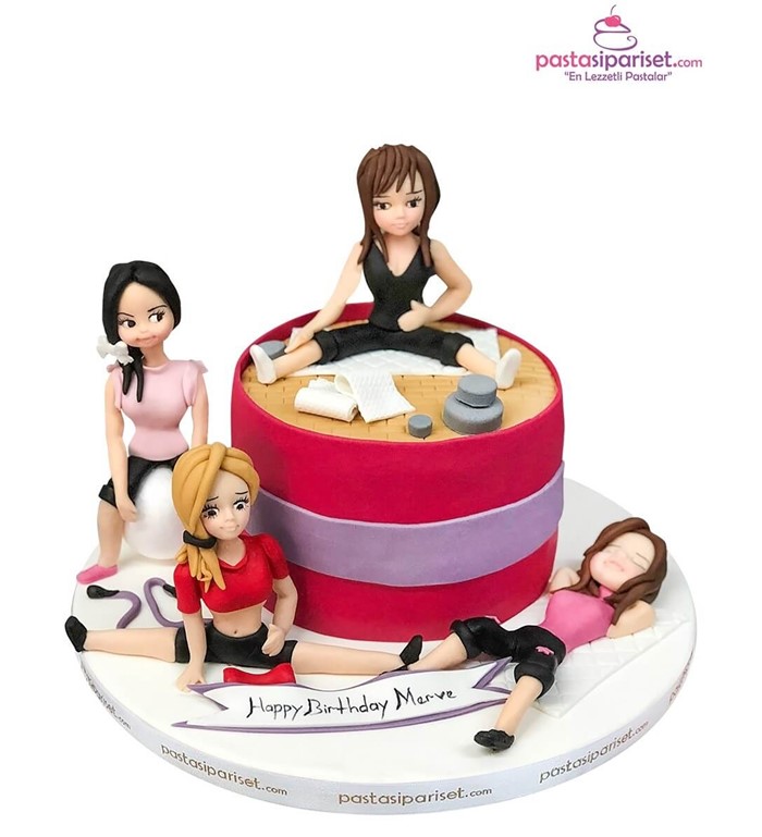 Butik pasta, pasta, yetişkin, sporcu, Jimnastikci pastası
