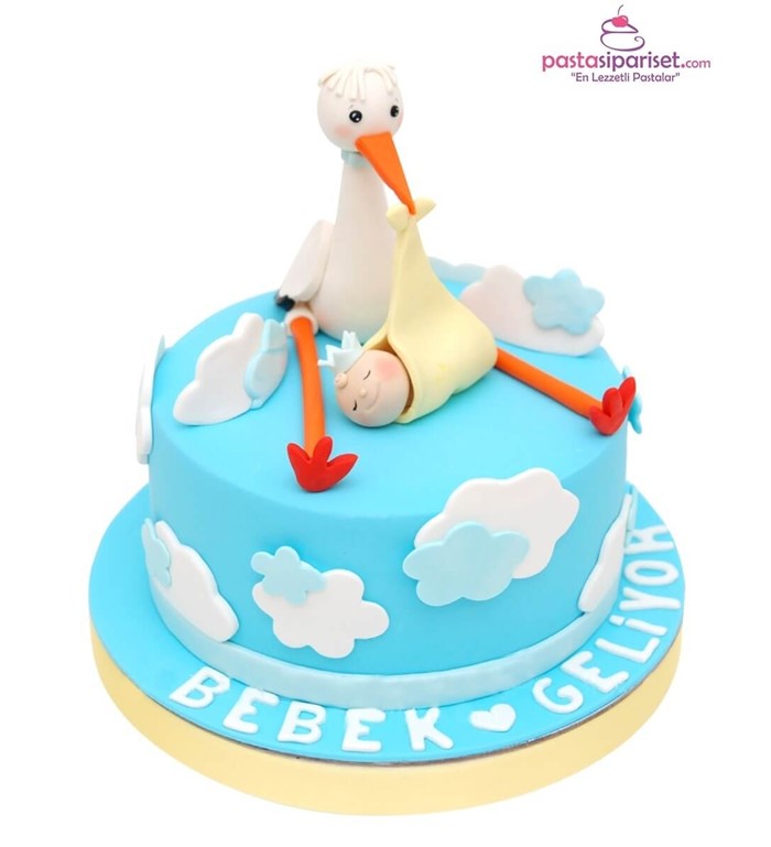 baby shower pasta görselleri, bebek karşılama pastaları