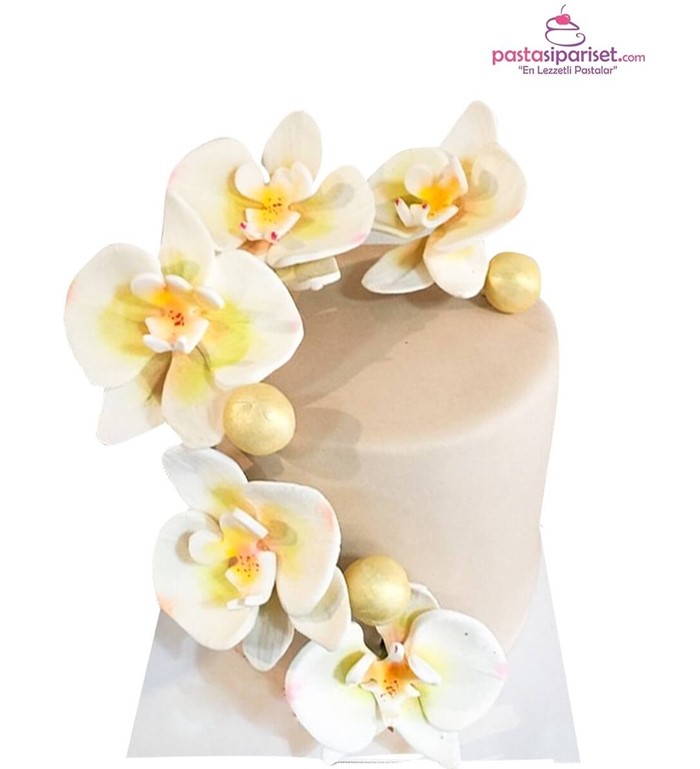 orkide pasta modelleri, orkide pasta görselleri