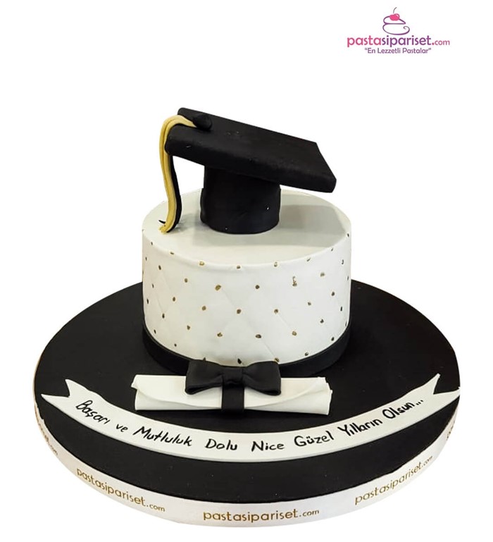 Butik pasta, pasta, mezuniyet, öğrenci pastası, özel tasarım