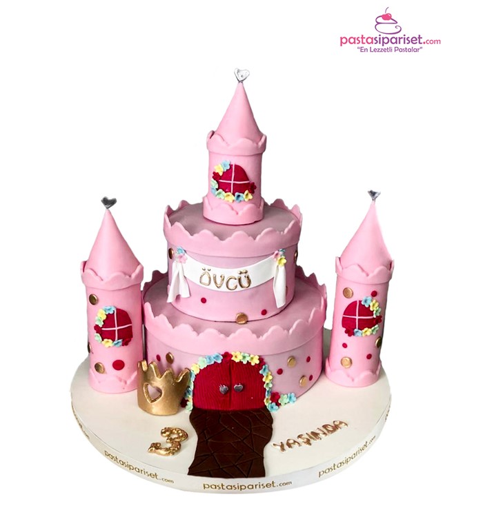 Butik pasta, pasta, kız çocuk, prenses pastası, özel tasarım
