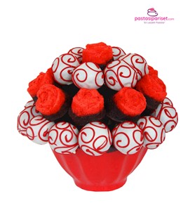 lezzet sepeti, sevgili için, happy lezzeti, çiçek sepeti