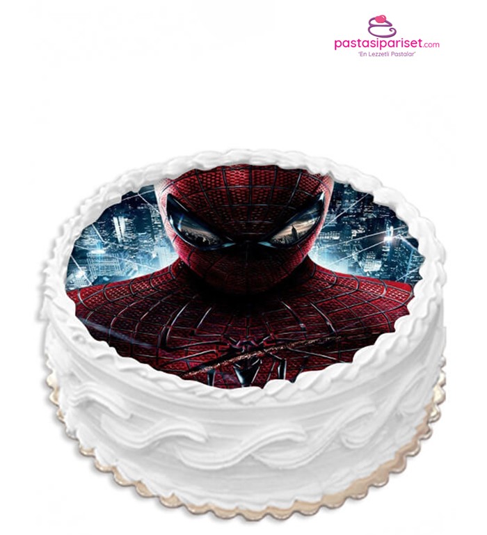 spider man, resimli pasta, genç pasta, film pastası, özel 