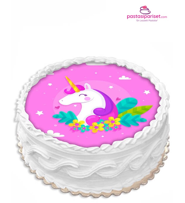 Unicorn Rüyalar Diyarı, özel pasta, hızlı pasta, online pas