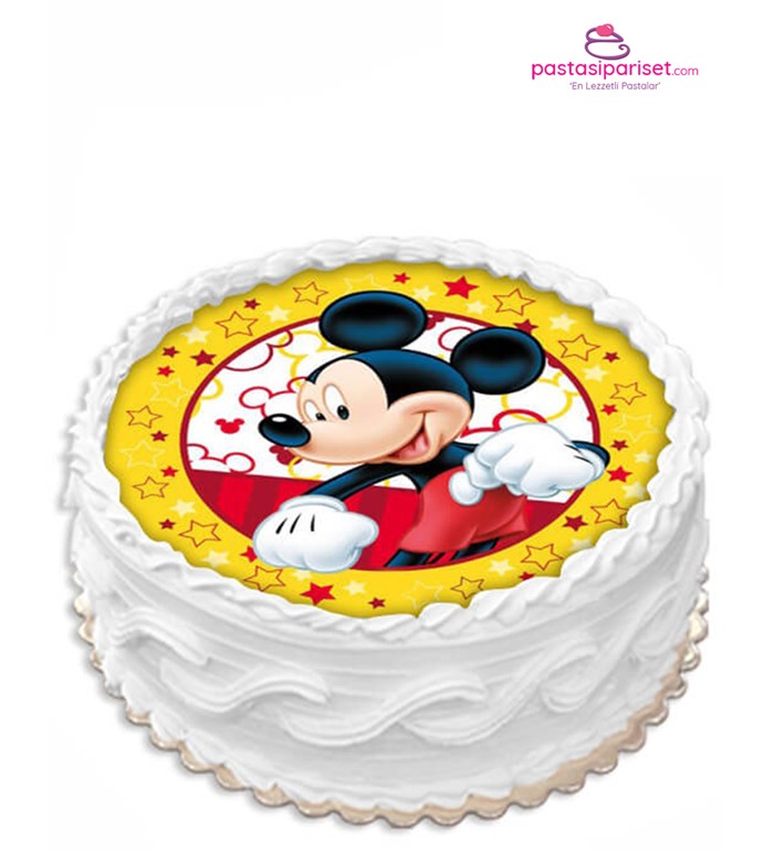 mickey mouse, resimli pasta, özel gün, aynı gün, hızlı pasta