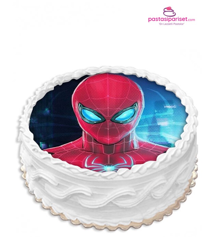 örümcek adam, resimli pasta, genç pasta, film pastası, özel 