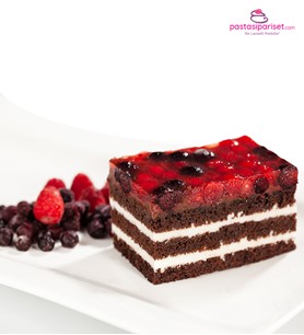 orman meyveli pasta, dağ meyveli pasta