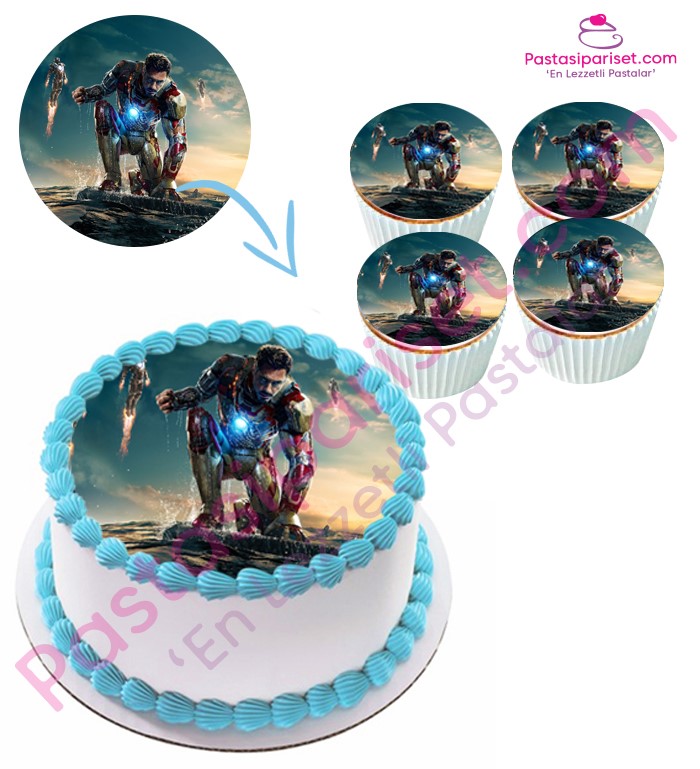 resimli pasta, fotoğraflı pasta, resimli cupcake, cupcake