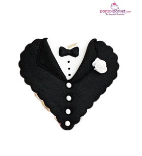 damat kurabiye modelleri, damat kurabiye cupcake 